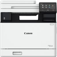 Canon - imageCLASS MF753Cdw Wireless Color All-In-One Laser Printer with Fax - White - Left View