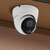 Swann - Master Series Home 8-Channel 4-Dome Camera 4K HD Indoor/Outdoor PoE Wired 2TB HDD NVR Sec... - Left View