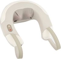 Homedics - Shiatsu Rechargeable Neck Massager with Heat - Tan - Left View