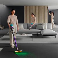 Dyson - Gen5detect Cordless Vacuum with 7 accessories - Purple - Left View