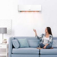 Danby - DAS170GBHWDB 17000 BTU Mini-Split AC with Heat Pump - White - Left View