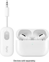 Twelve South - AirFly SE Portable Bluetooth Audio Receiver - White - Left View