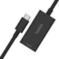Belkin - USB Type C to HDMI 2.1 Adapter, 8K@60Hz, 4K@144Hz,USB-IF - BLACK - Left View