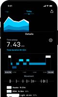 Oura Ring Gen3 - Heritage - Size Before You Buy - Size 10 - Stealth - Left View