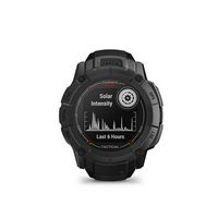 Garmin - Instinct 2X Solar Tactical Edition Smartwatch 50 mm Fiber-reinforced Polymer - Black - Left View