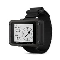Garmin - Foretrex 801 GPS Smartwatch Navigator with Strap 73 mm Fiber-Reinforced Polymer - Black - Left View