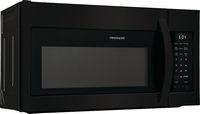 Frigidaire - 1.8 Cu. Ft. Over-The-Range Microwave with PureAir Filter - Black - Left View