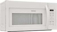 Frigidaire - 1.8 Cu. Ft. Over-The-Range Microwave with PureAir Filter - White - Left View