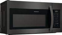 Frigidaire - 1.8 Cu. Ft. Over-The-Range Microwave with PureAir Filter - Black - Left View