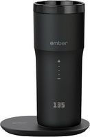 Ember - Travel Mug 2+, 12 oz, Temperature Control Smart Travel Mug - Black - Left View