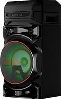 LG - XBOOM Audio System with Bluetooth® and Bass Blast - Black - Left View