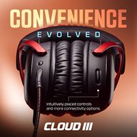 HyperX - Cloud III Wired Gaming Headset for PC, PS5, PS4, Xbox Series X|S, Xbox One, Nintendo Swi... - Left View