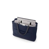 TUMI - Voyageur Valetta Medium Tote - Indigo - Left View