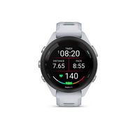 Garmin - Forerunner 265S GPS Smartwatch 42 mm Fiber-reinforced polymer - Black/Whitestone - Left View