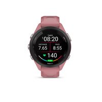 Garmin - Forerunner 265S GPS Smartwatch 42 mm Fiber-reinforced polymer - Black/Light Pink - Left View