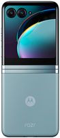 Motorola - razr+ 2023 256GB (Unlocked) - Glacier Blue - Left View