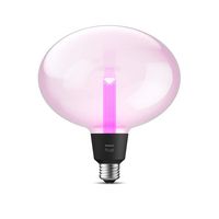 Philips - Hue Lightguide Ellipse A19 Bluetooth 60W Smart LED Bulb - White and Color Ambiance - Left View