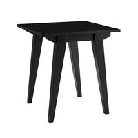 Walker Edison - Scandi Side Table - Black - Left View