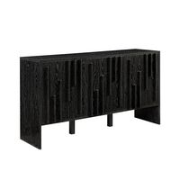 Contemporary Art Deco Vertical Detail Sideboard - Left View