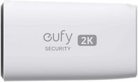 eufy - SoloCam S220 Outdoor Battery Powered Security Camera with Solar Charging - White - Left View