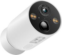 TP-Link - Tapo Wire-Free Indoor/Outdoor Cameras with up to 300 days of Battery Life and Magnetic ... - Left View