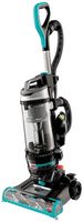BISSELL - CleanView Swivel Rewind Pet Reach Upright Vacuum - Silver with Electric Blue accents - Left View