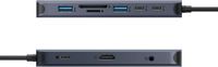 Hyper - HyperDrive Next​ 10 Port USB-C Hub, 4K HDMI, Ethernet, 2 USB-C, 2 USB-A, microSD/SD, trav... - Left View