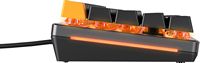 Glorious - GMMK 2 Prebuilt 65% Compact Wired Mechanical Linear Switch Gaming Keyboard with Hotswa... - Left View