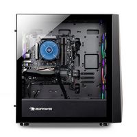 iBUYPOWER - TraceMesh Gaming Desktop - Intel Core i5-13400F - 16GB DDR5 RGB Memory - NVIDIA GeFor... - Left View