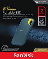 SanDisk - Extreme Portable 2TB External USB-C NVMe SSD - Monterey - Left View