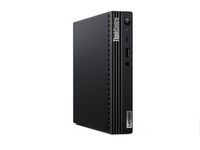 Lenovo - ThinkCentre M75q Gen 2 Desktop - AMD Ryzen 5 PRO 5650GE - 8GB Memory - 256GB SSD - Black - Left View