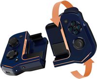 Turtle Beach - Atom iOS Game Controller for Apple Phones - Cobalt Blue - Left View