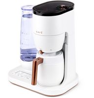 Café - Grind & Brew Smart Coffee Maker with Gold Cup Standard - Matte White - Left View
