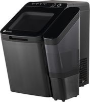 GE Profile - Opal 1.0 Nugget Ice Maker With Side Tank - Black - Left View
