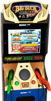 Arcade1Up - Big Buck Hunter Pro Deluxe Arcade Machine - Blue - Left View