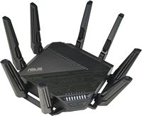 ASUS - BE96U Tri-Band Wifi 7 Router - Black - Left View