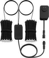 Philips - Hue Festavia 130-Foot 500-LED Smart String Lights - White and Color Ambiance - Left View