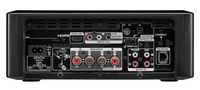 Denon - CEOL-RCD-N12 65W 2-Ch. Bluetooth Capable with HEOS Stereo Receiver with Alexa - Black - Left View