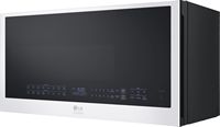 LG - STUDIO 1.7 Cu. Ft. Convection Over-the-Range Microwave with Sensor Cooking and Air Fry - Ess... - Left View