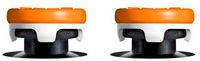 KontrolFreek - Sports Omni Thumbsticks, Xbox - Orange/White - Left View