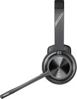 Poly - Voyager 4310 Wireless Noise Cancelling Single Ear Headset with mic - Black - Left View