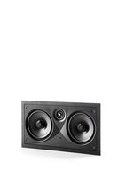 Definitive Technology - Dymension CI MAX Dual Series 5.25” In-Wall LCR Speaker (Each) - Black - Left View