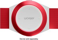 Woojer - Ring & Belt Style-Set for Strap 3 - Crimson Red - Left View