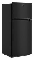 Whirlpool - 16.3 Cu. Ft. Top-Freezer Refrigerator with Flexi-Slide Bin - Black - Left View