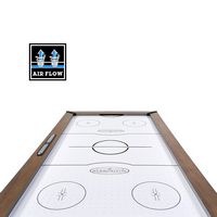 Barrington - Urban 5 ft. Air Powered Hockey Table - Wood Grain - Left View