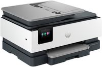 HP - OfficeJet Pro 8135e Wireless All-In-One Inkjet Printer with 3 months of Instant Ink Included... - Left View