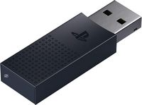 Sony - PlayStation Link USB Adapter - Black - Left View