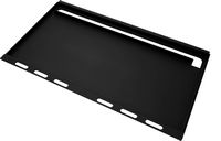 Weber - Rust-Resistant Griddle Insert for the 4-Burner Genesis 2016+ - Black - Left View