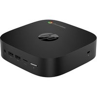 HP - G4 Mini Chromebox - Intel Celeron - 4GB Memory - 64GB Emmc - Black - Left View