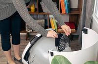 Whisker - Litter-Robot 4 Carbon Filters - 6 Pack - Left View